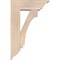 Ekena Millwork Imperial Traditional Smooth Bracket w/ Offset Brace, Douglas Fir, 7 1/2"W x 22"D x 34"H BKT0806X22X34IMP01SDF - alternate 4